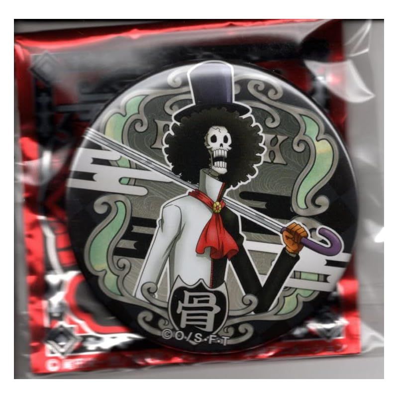 ワンピース　缶バッジ　ブルック　9個　まとめ ONE PIECE ワンピース 輩缶バッジ ブルック アルティメット 鴉
