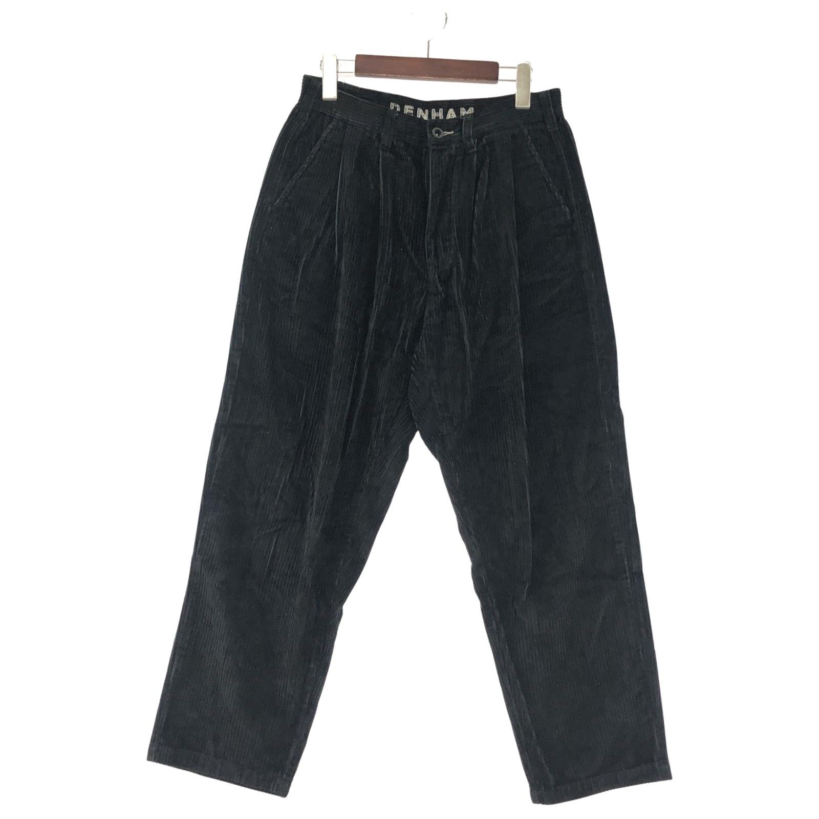 DENHAM デンハム コーデュロイパンツ sizeW28L32/ブラック