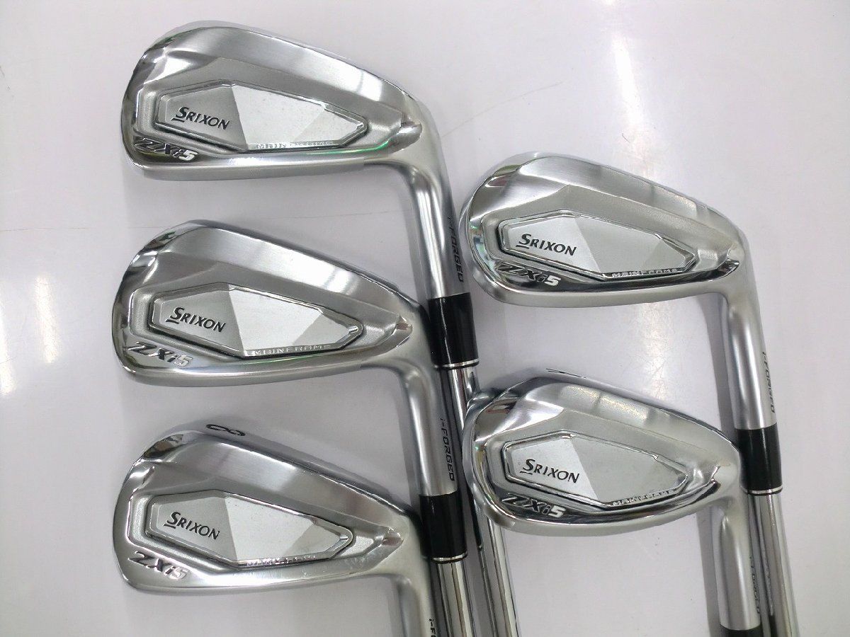 中古品 ダンロップ SRIXON スリクソン ZXi5 アイアン 7-Aw 5本