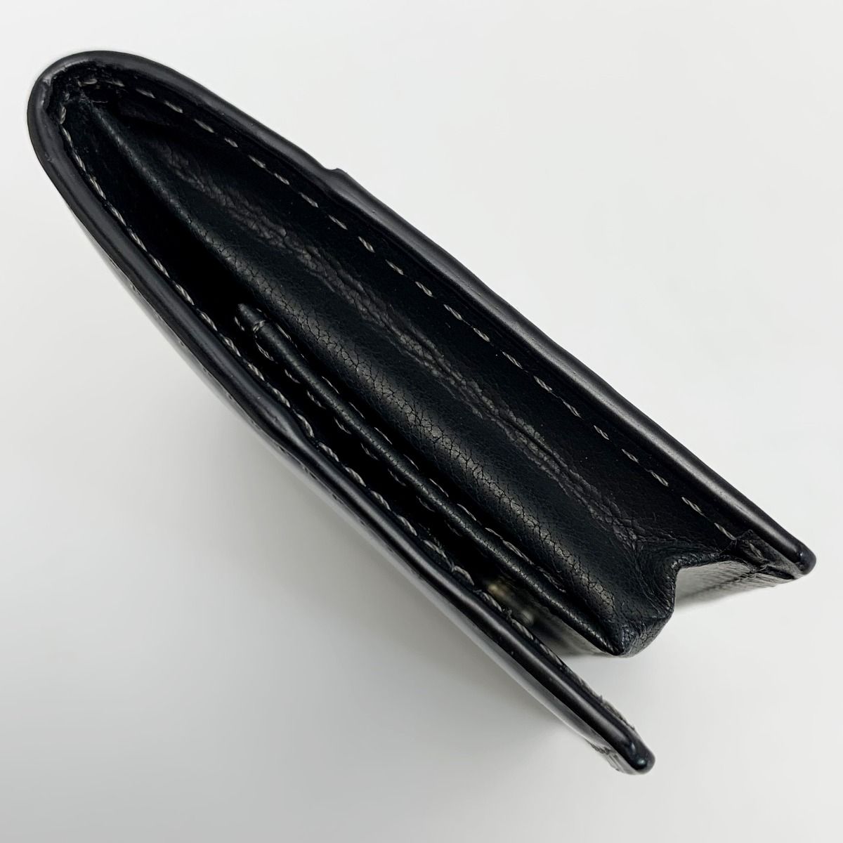 ソメスサドルコードバンミニ財布カード入れ付きコインケース小銭入れ