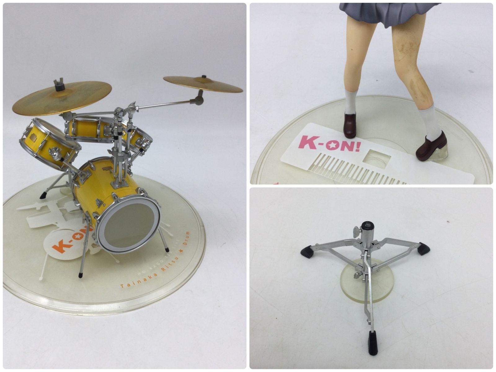 8381 【ジャンク】ALTER けいおん! 1/8 フィギュア5体セット 平沢唯