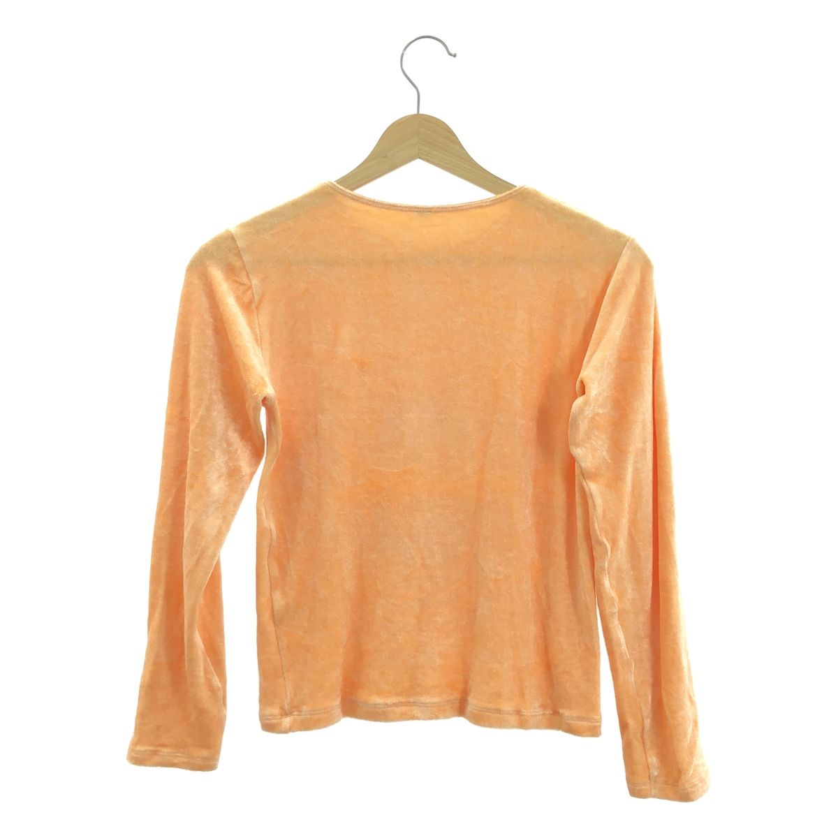 baserange ベロア オレンジ omo ロングT Baserange / ベースレンジ】OMO LONG SLEEVE TEE（ADAM ET ROPE