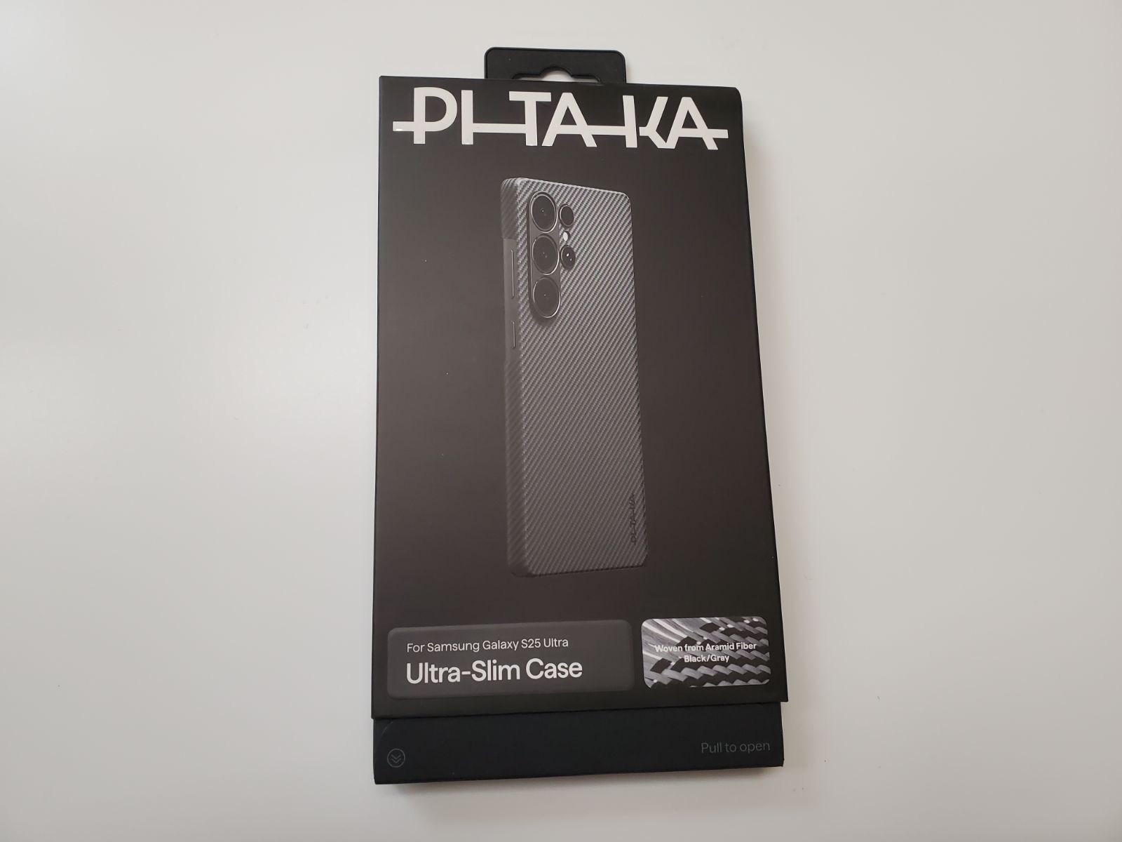 PITAKA」Galaxy S25 Ultra ケース MagSafe対応 アラミド繊維製 高級な