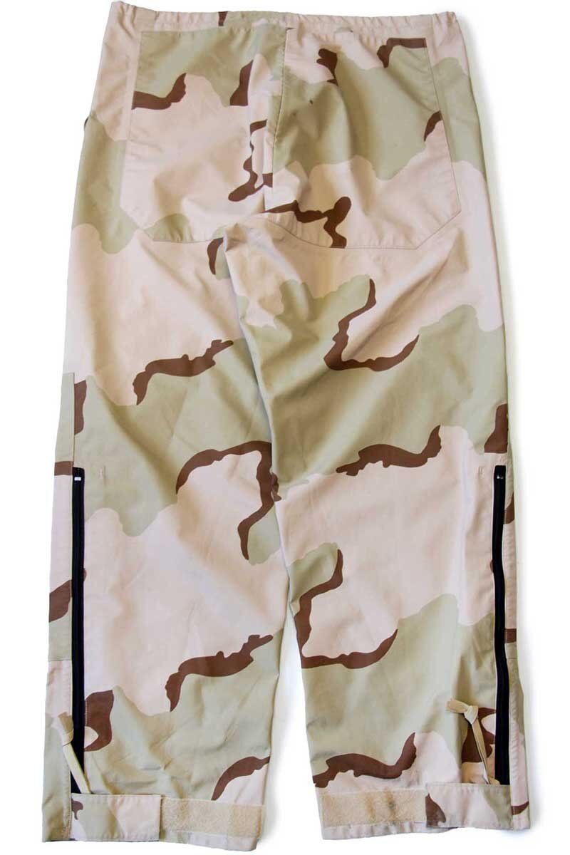 vintage01年新品USアーミーECWCSデザートゴアテックスパンツM/R 00s 米軍 U.S.ARMY ECWCS GEN1 デザートカモ GORE-TEXゴアテックス