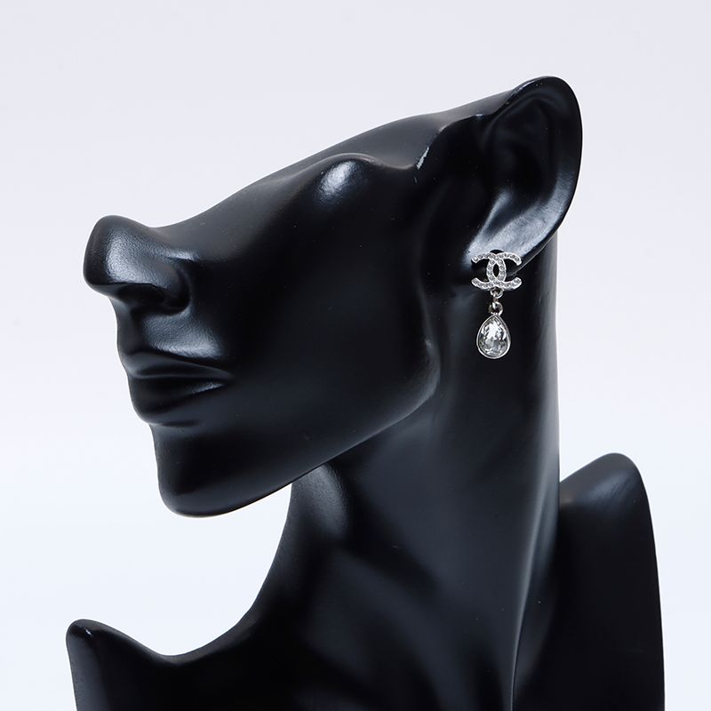 初売りセール シャネル CHANEL ピアス ラインストーン ココマーク B21K アクセサリー