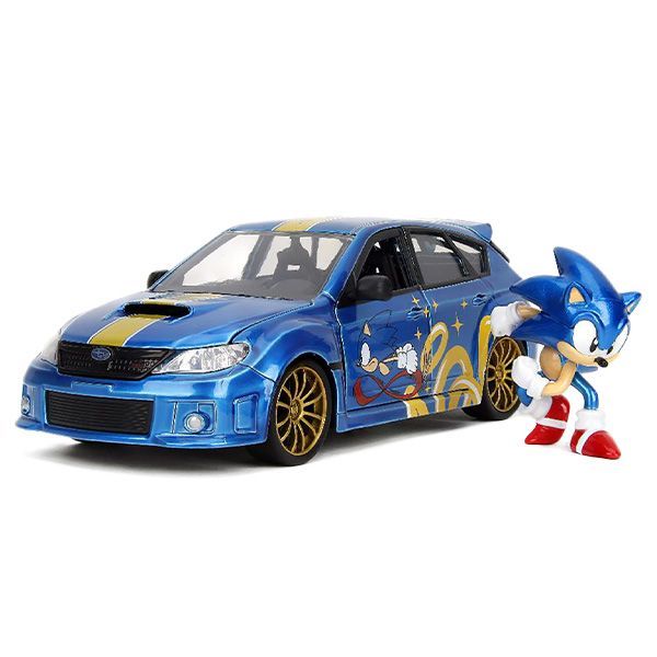 1:24 SEGA 2012 Subaru Impreza WRX STI w/SONIC THE HEDGEHOG