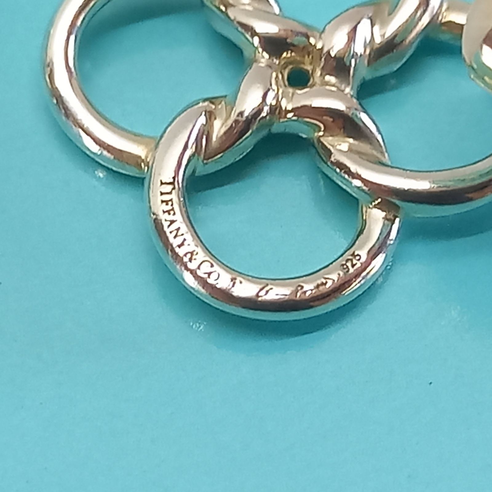 希少　ティファニー　クアドロフォリオ　ピアス　クローバー　シルバー TIFFANY&Co. ティファニー クアドリフォリオ クローバー