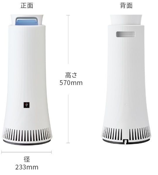 【未使用、未開封】シャープ プラズマクラスター 脱臭機 （ホワイト 脱臭 光触媒 DY-S01-W NEXT 50000）