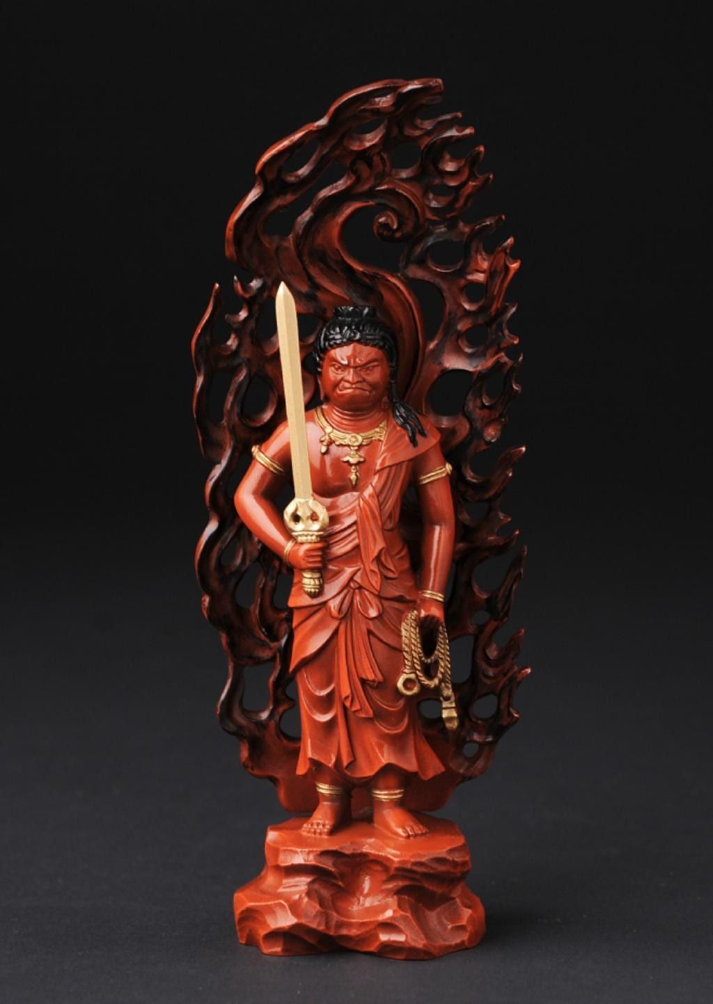 真作/逸傘/龍頭観音図/龍上観音図/布袋屋掛軸HG-574 真作】/逸傘/龍頭