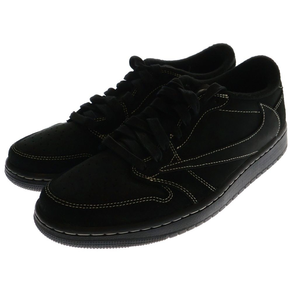 訳あり NIKEブラックファントムtravis scott DM7866-001 トラヴィス・スコット × ナイキ エアジョーダン1 ロー OG