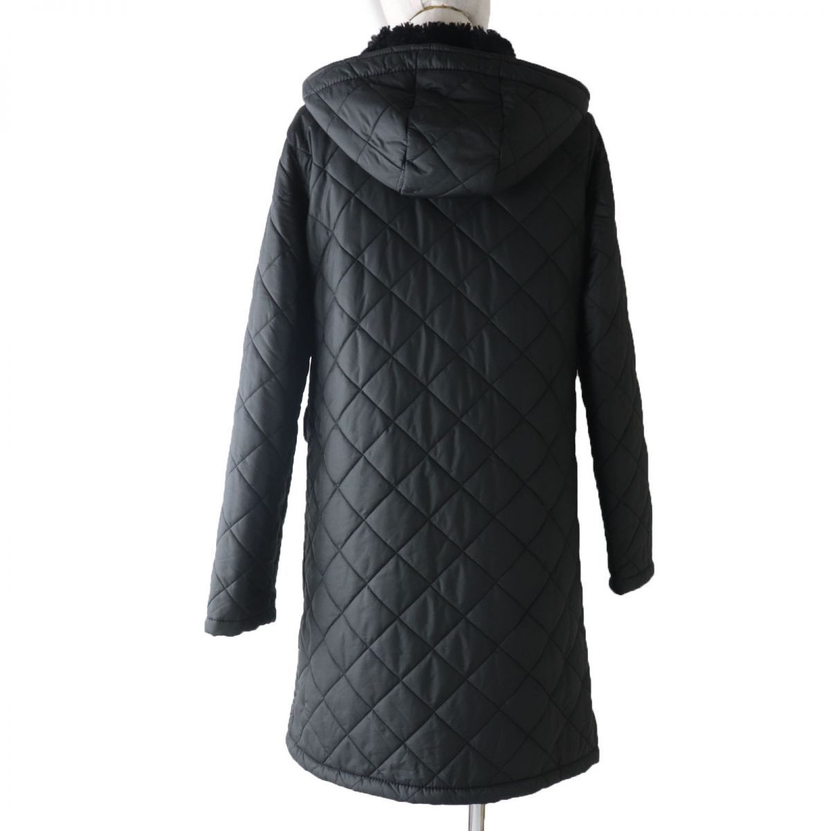 MACKINTOSH ボアキィルティングコート 黒 マッキントッシュ