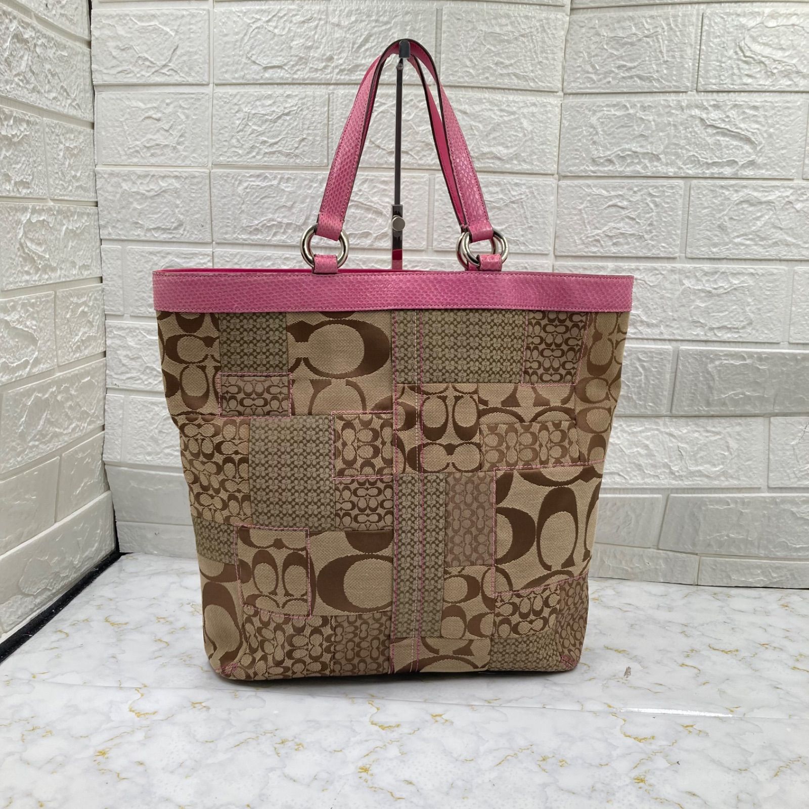 COACH パッチワークトートバッグ COACH パッチワーク トートバッグ