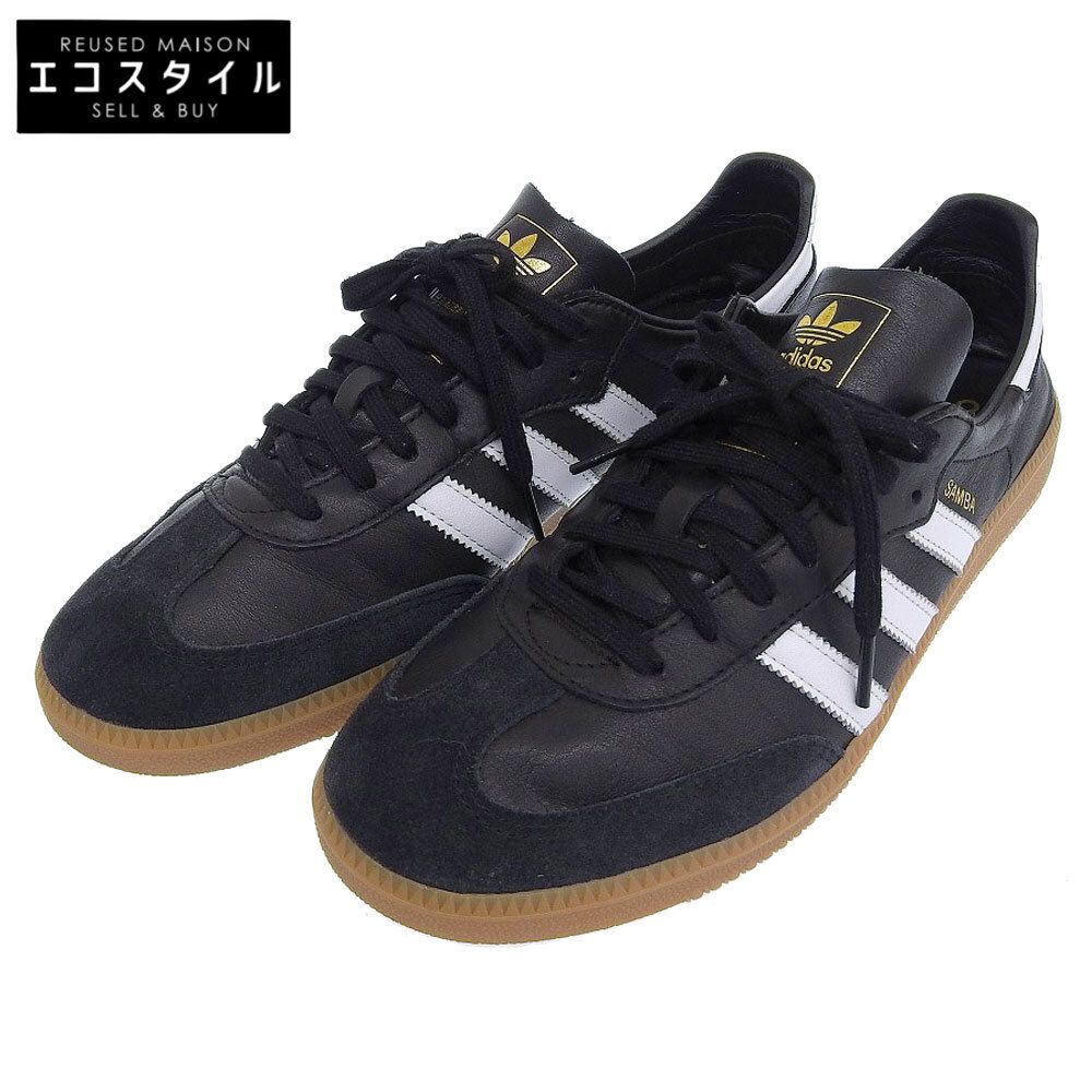 adidas アディダス adidas アディダス SAMBA DECON サンバ デコン ローカット スニーカー シューズ メンズ コアブラック ブラック×ホワイト 27.5cm IF0641 9 1/2(US)