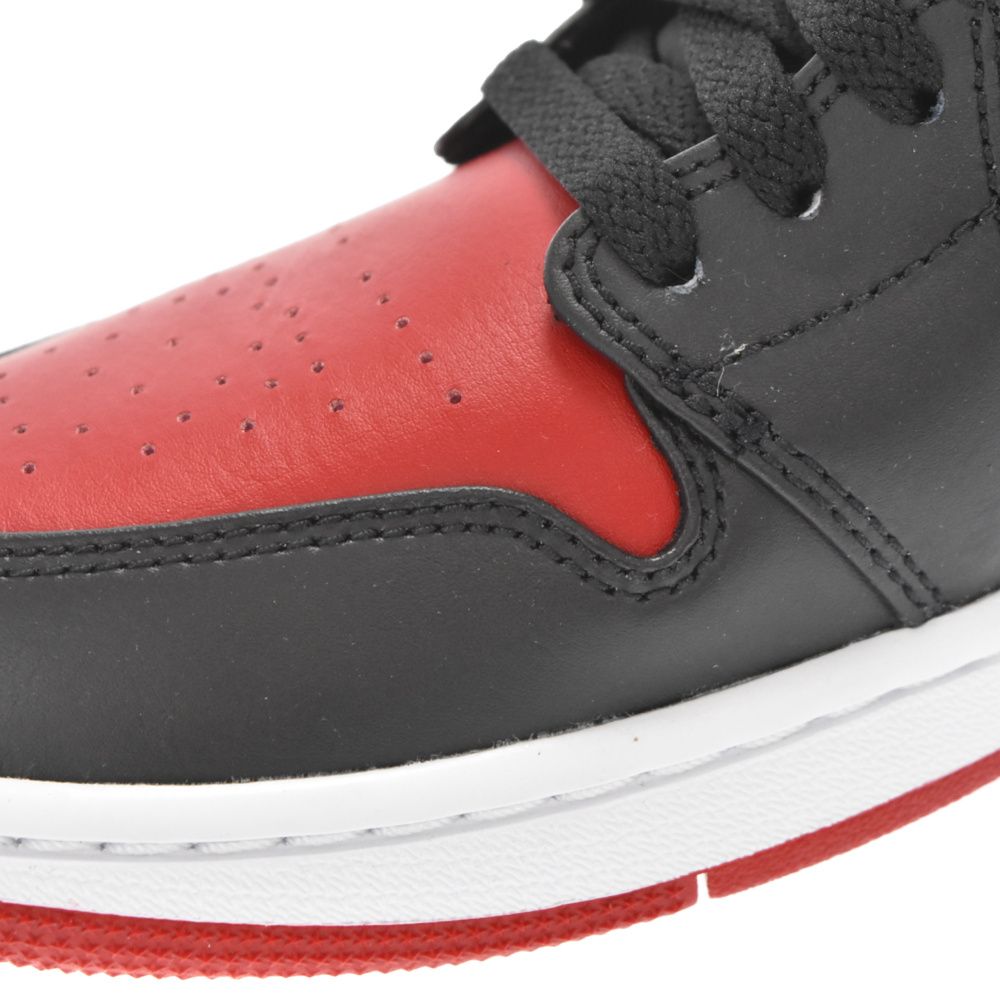 NIKE (ナイキ) AIR JORDAN 1 LOW BRED TOE エアジョーダン1 ロー