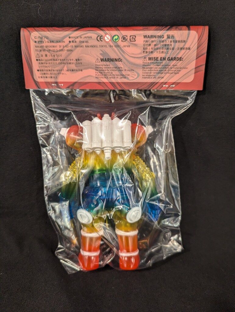 One up KAIJIN キングジョー クリアレインボー