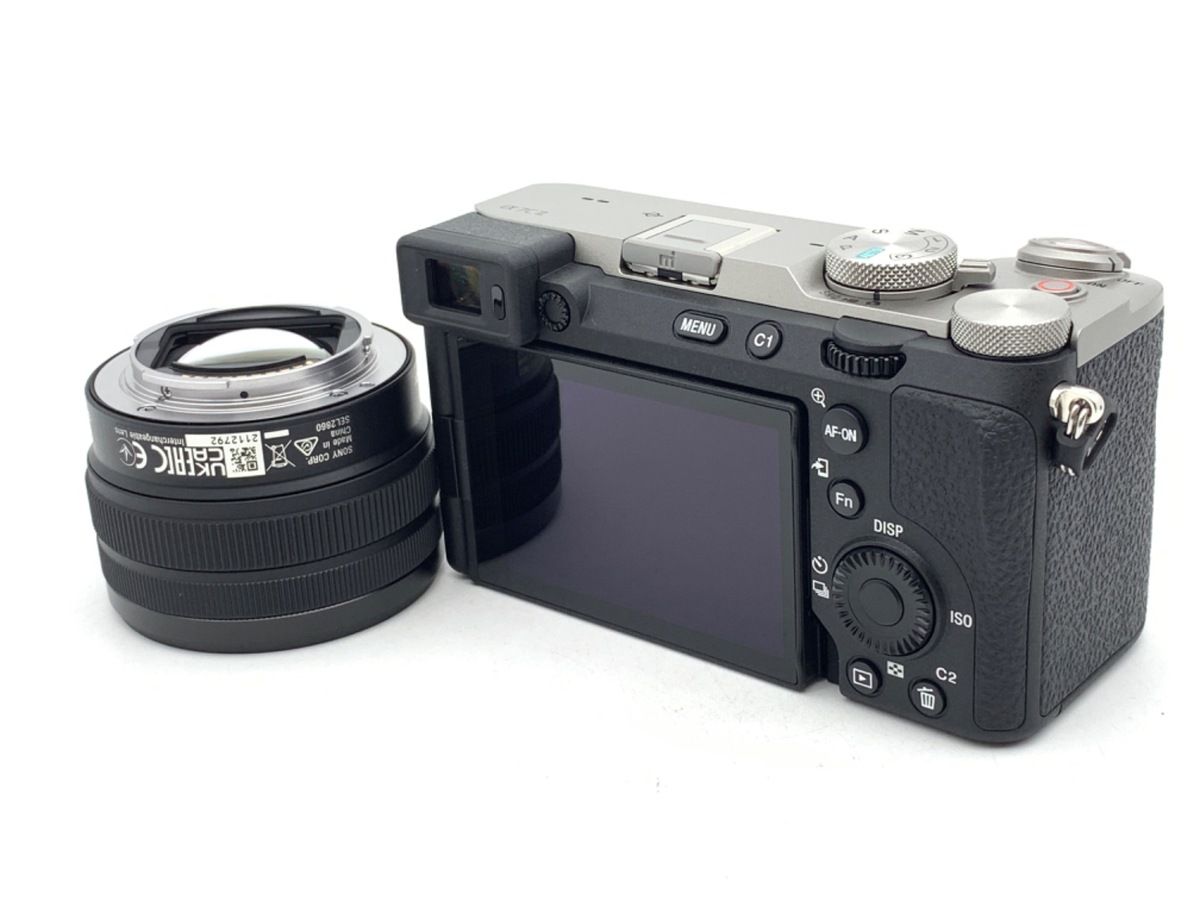 美品 SONY α7C II ILCE-7CM2L シルバー レンズキット α7C II ILCE-7CM2L ズームレンズキット [シルバー]の製品画像