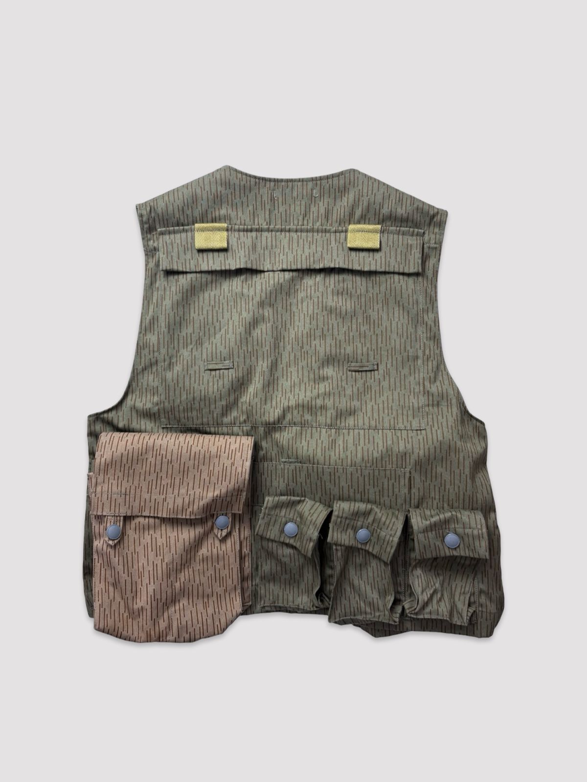 希少品 東ドイツ軍 NVA レインドロップカモ アサルトベスト