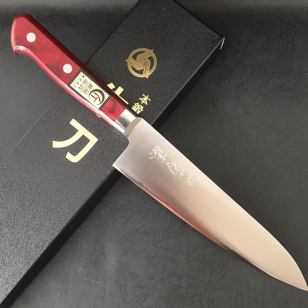 銀座 菊藤 牛刀 180ミリ 粉末ハイス鋼 銀座 菊藤 牛刀 180ミリ 粉末ハイス鋼