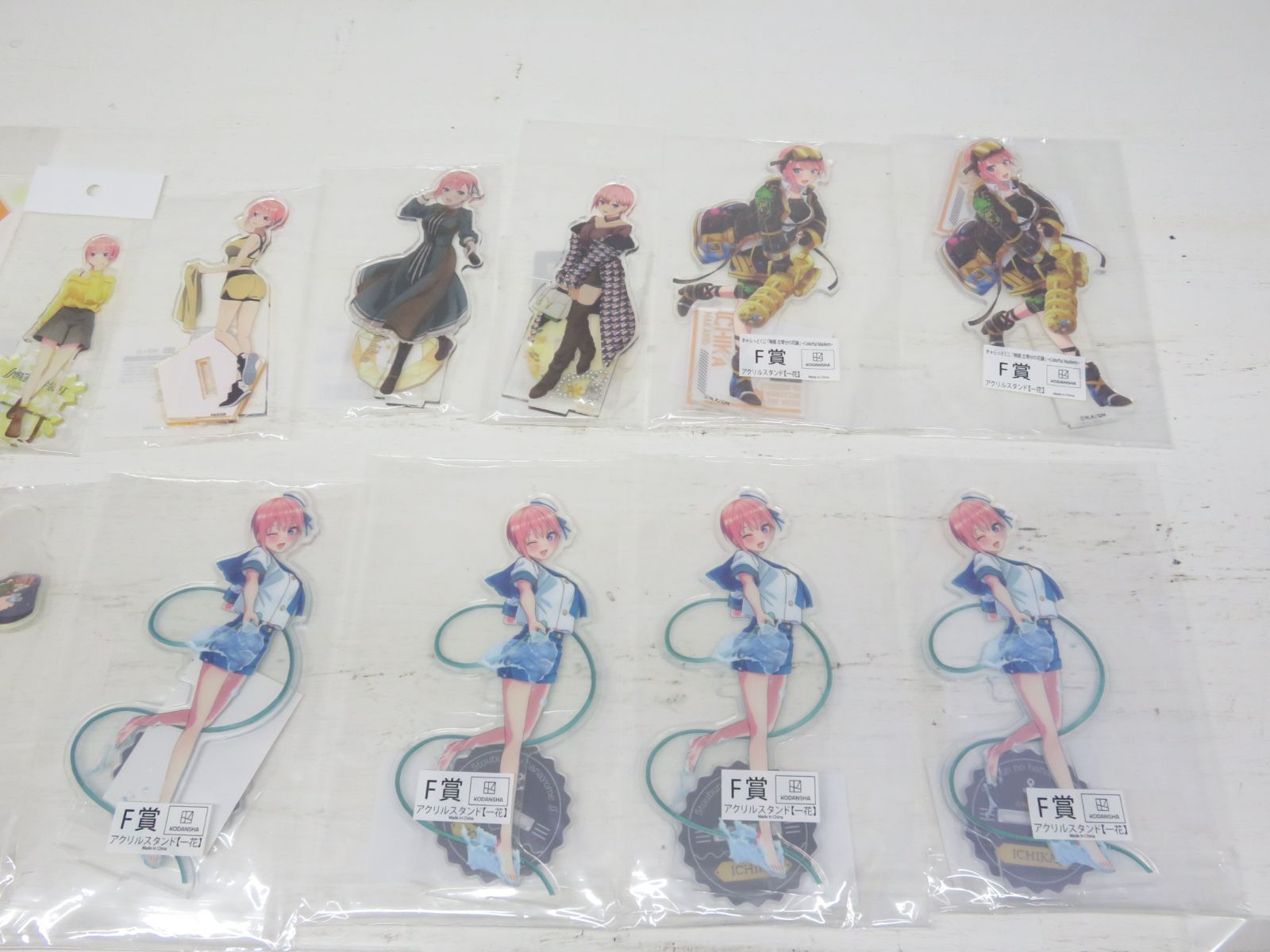 未開封品 五等分の花嫁 ごと嫁 中野一花 アクスタ 25点セット 【Q0636