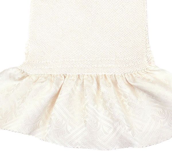 振袖用 正絹 総しぼり 帯揚げ ホワイト ブラック系 きなり色 oa-002 絹100％ シルク オフホワイト きなり白 ホワイト 総絞り しぼり 絞り 振袖 成人式 京都うさぎ堂