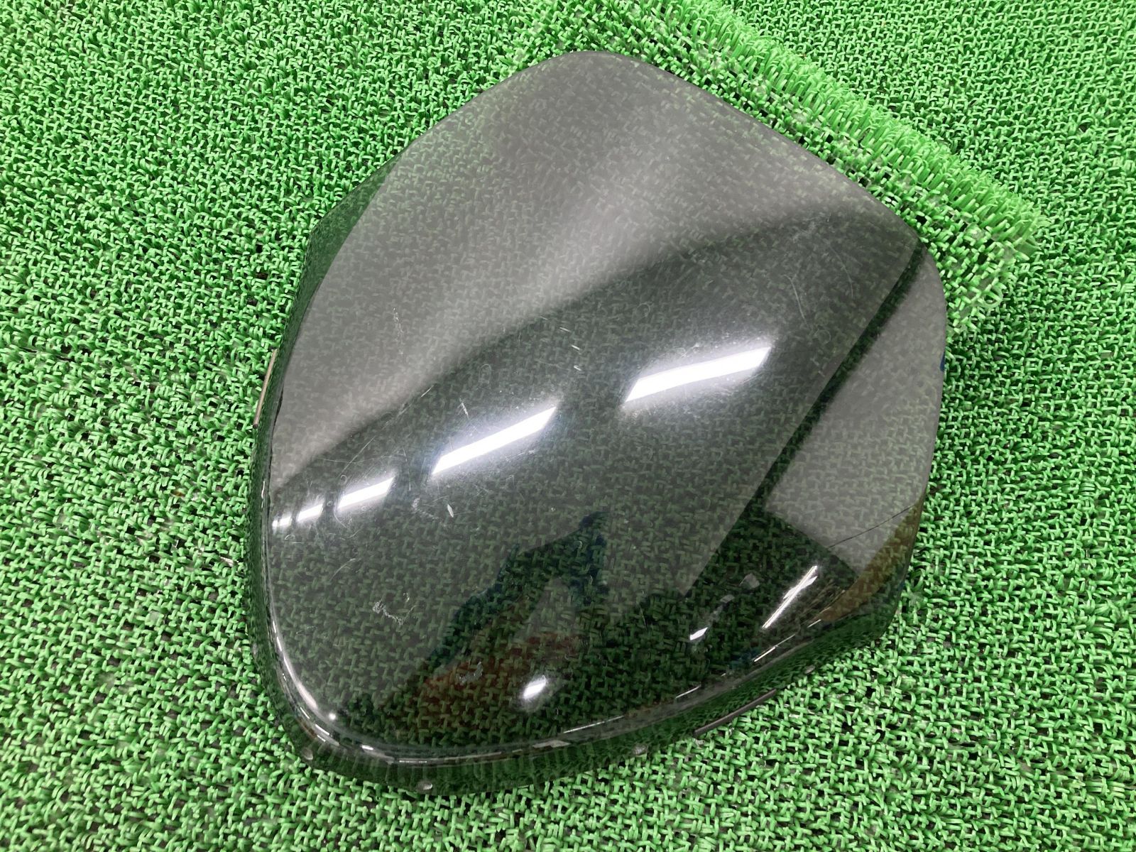 マジェスティ250 スクリーン ヤマハ 純正 中古 バイク 部品 SG03J ノーマルスモークバイザー ウインドシールド 割れ欠け無し 車検 Genuine