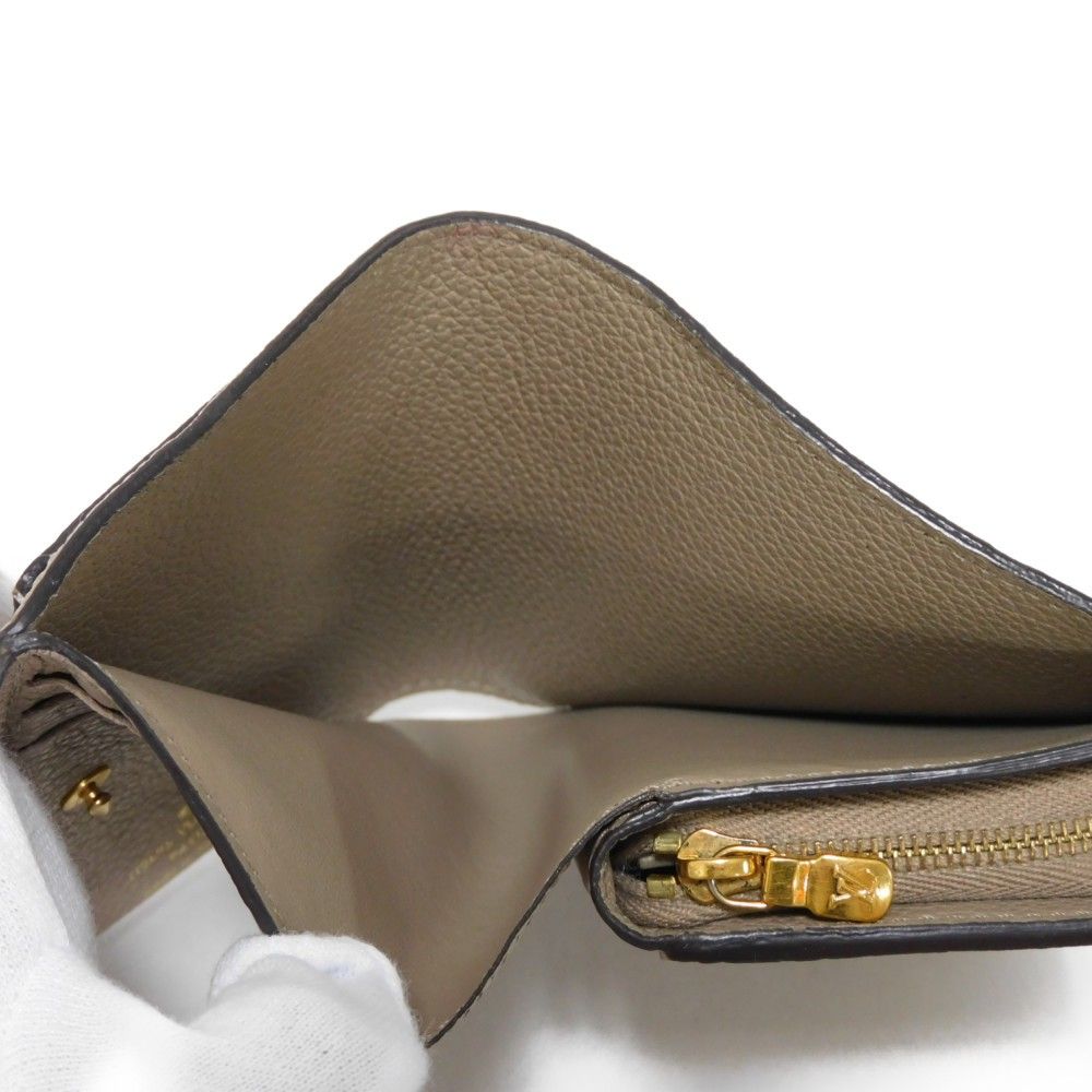 LOUIS VUITTON ルイ・ヴィトン ポルトフォイユ クレア LVロゴ フラワー  