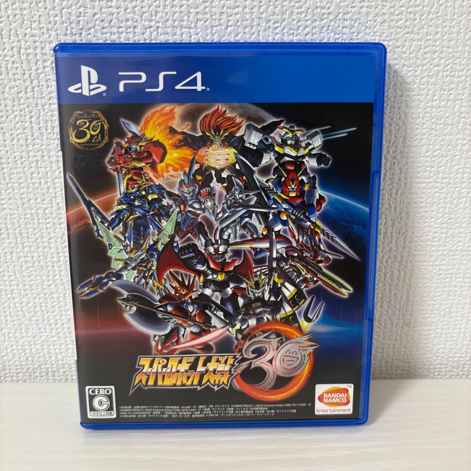 PS4 スーパーロボット大戦30 プレステ4 ゲームソフト 動作確認済
