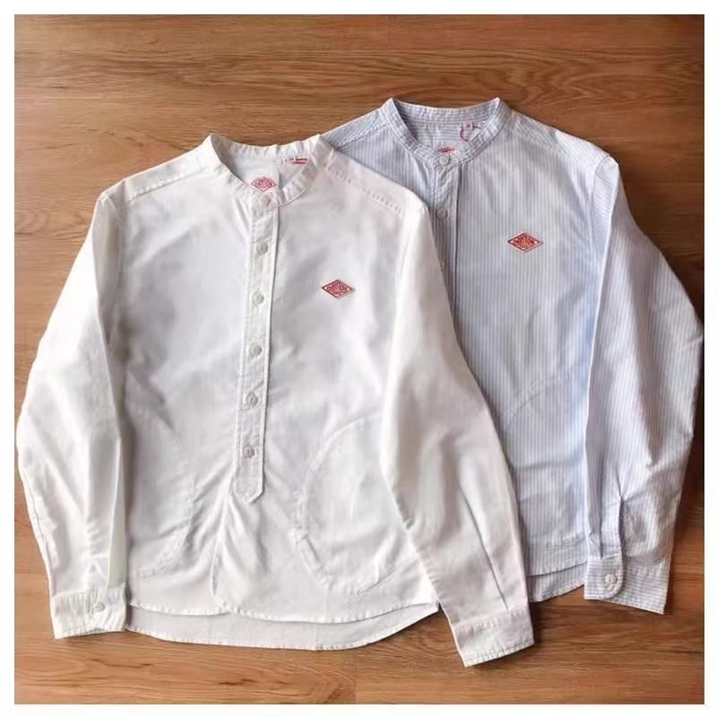 【新品未使用】DANTON ダントン 長袖シャツ 36 ホワイト ブラウス 長袖 DANTON/ダントン長袖 シャツ ブラウス 長袖ブラウス カジュアル