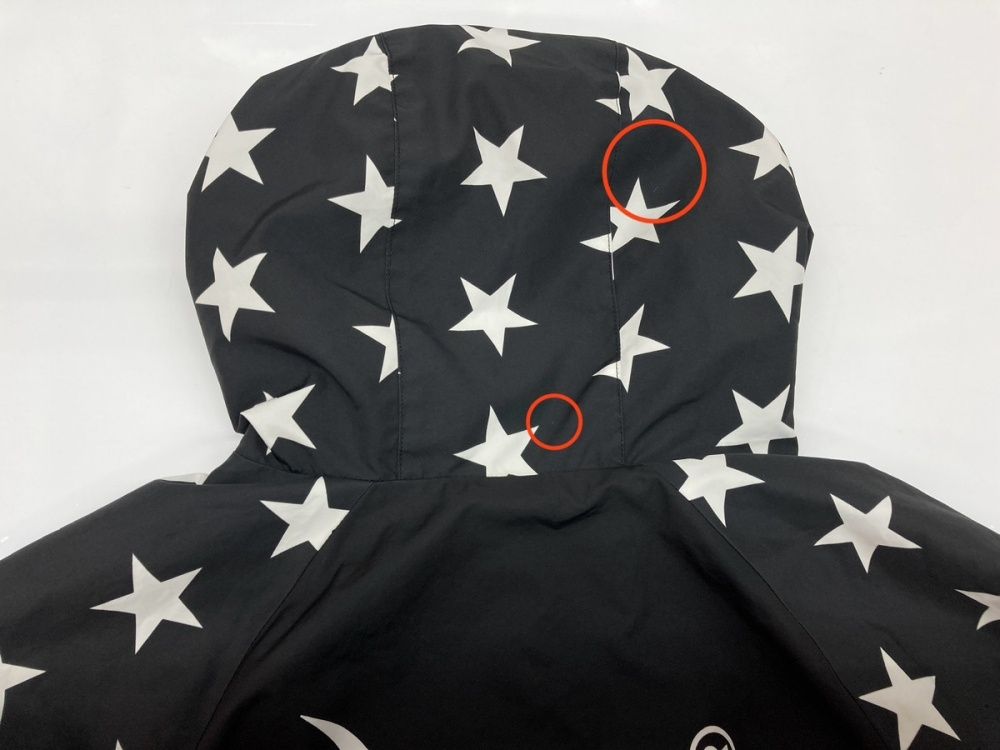 Bristol 星柄ナイロンジャケット Bristol SOPH. 星柄ナイロン