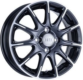 アルミホイール TIRADO IOTA 4Jx12 42 4H100 4本 JWL-T ◆ハイゼット●アトレー●ピクシス トラック バン●サンバー FFCRYSTALESIA_COM