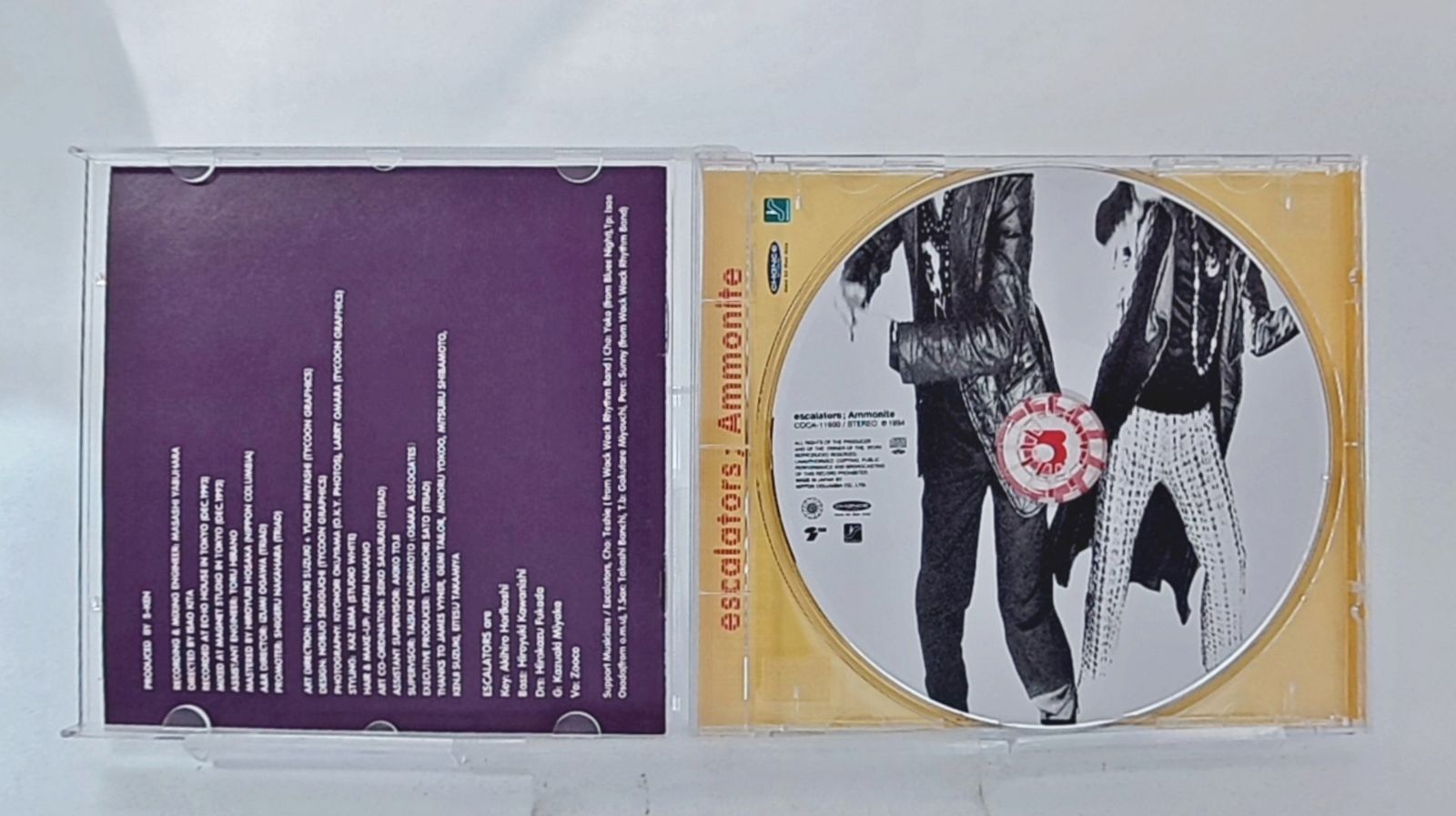国内盤CD☆エスカレーターズ/ESCALATORS□ Ammonite □4988001003885 