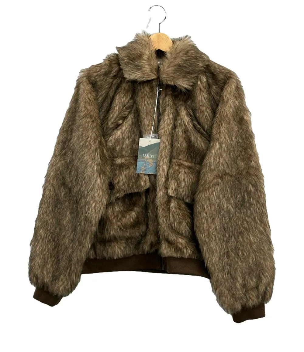 BALLSY BROTHERS ヒョウ柄ファー ジャケット 短丈 2025年最新】ballsy brothers ファージャケットの人気アイテム