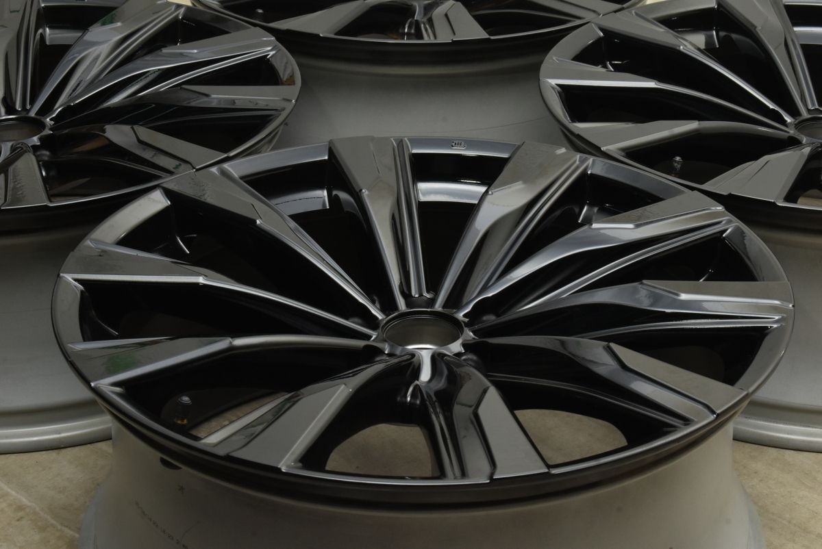 新車外し品 トヨタ クラウンスポーツ Z 純正 21in 8.5J 35 PCD114.3 4本セット エステート クロスオーバー NX RX ノーマル戻しに