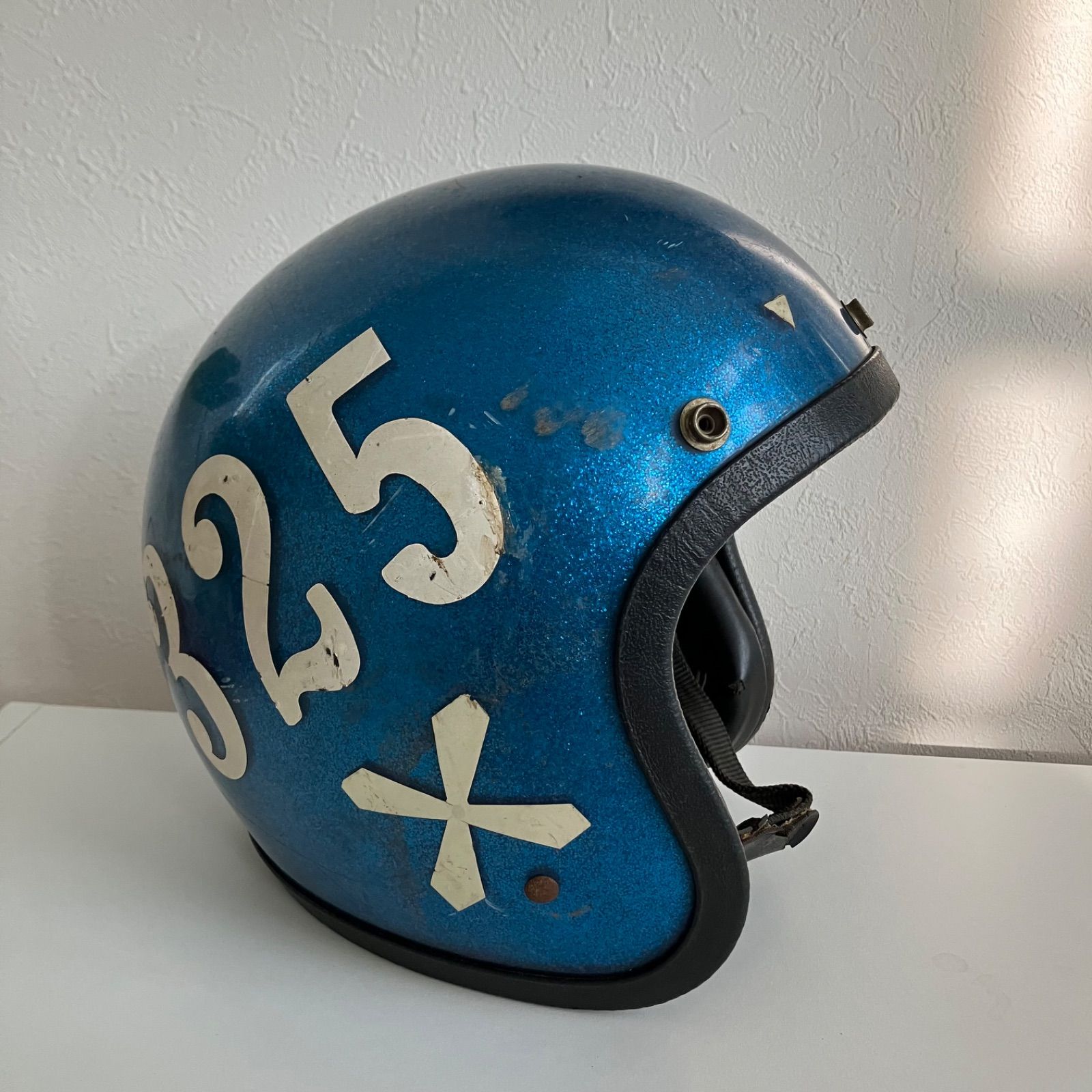 sterling cougar☆ビンテージ ヘルメット M-Lサイズ 1960年代製 当時物 