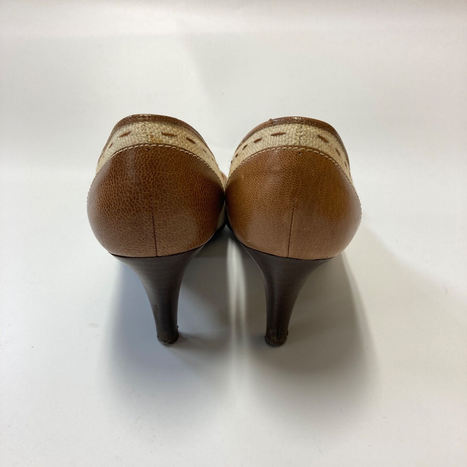 銀座カネマツ ヒールパンプス （銀座かねまつ パイソン パンプス