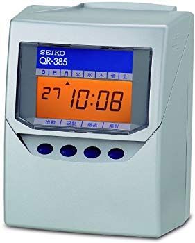 【中古】セイコープレシジョン タイムレコーダー QR-385 bme6fzu
