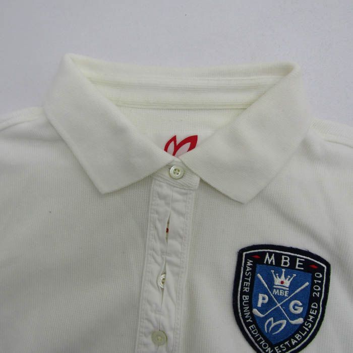 マスターバニーエディション ポロシャツ 半袖 ゴルフウエア トップス