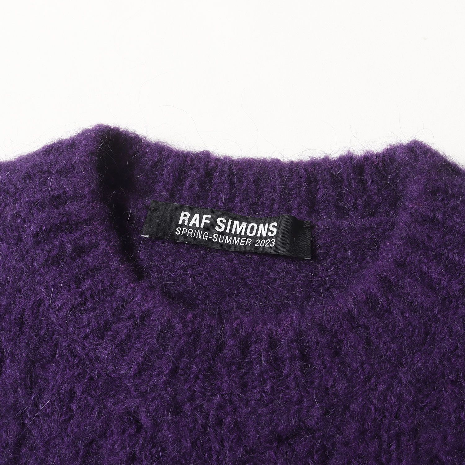 美品】RAF SIMONS ラフシモンズ ニット パープル サイズ:M | 23SS 