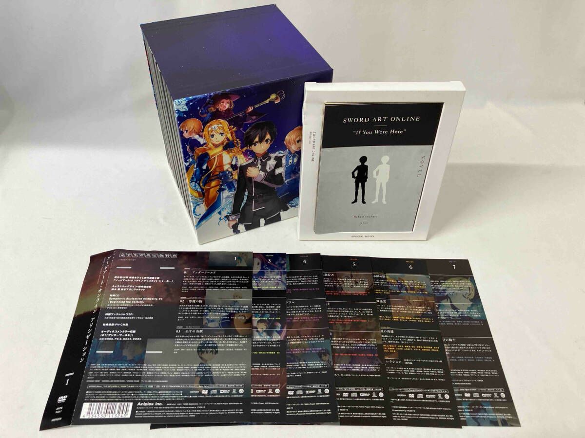 DVD 【※※※】[全8巻セット]ソｰドアｰト・オンライン アリシゼｰション 1~8