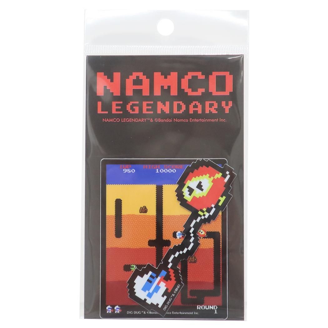 メール便】ディグダグ ダイカットステッカー ナムコレジェンダリー