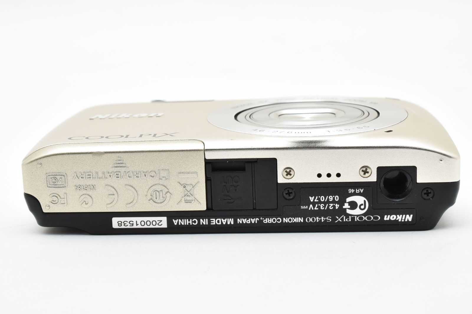ジャンク・外観美品】Nikon COOLPIX S4400 本体のみ 部品取り