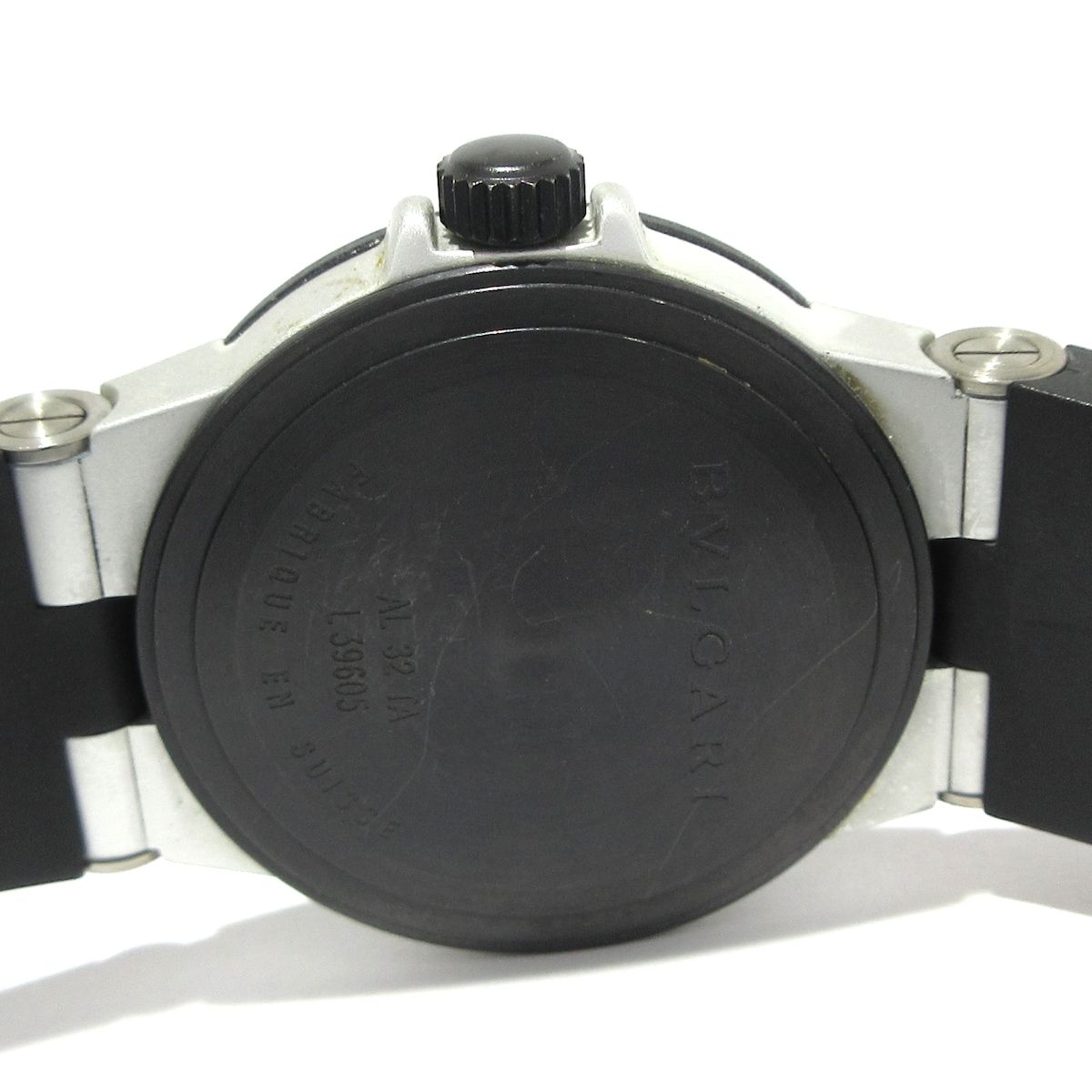 BVLGARI(ブルガリ) 腕時計 アルミニウム AL32TA ボーイズ 黒 - メルカリ 