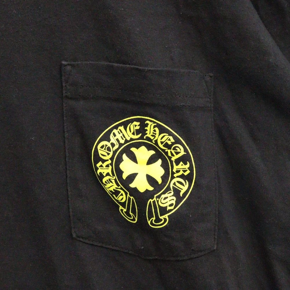 CHROME HEARTS (クロムハーツ) 英字バックプリント フロントホース 