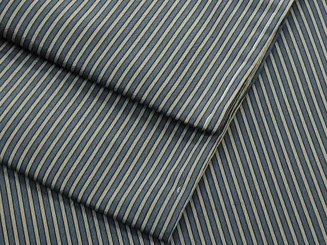 平和屋着物●男性 お召 縞 正絹 CAAX3065th