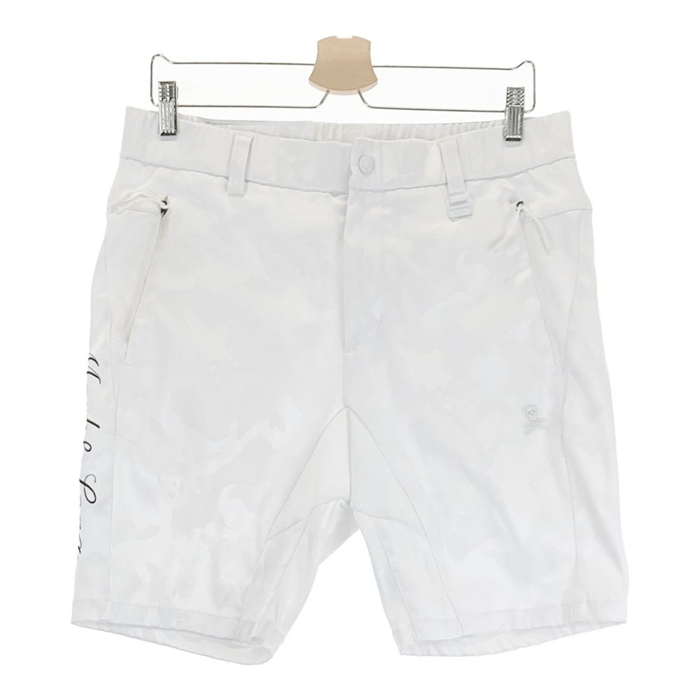 ☆MARK & LONA☆ スカルカモフラショーツ ホワイト 48 美品