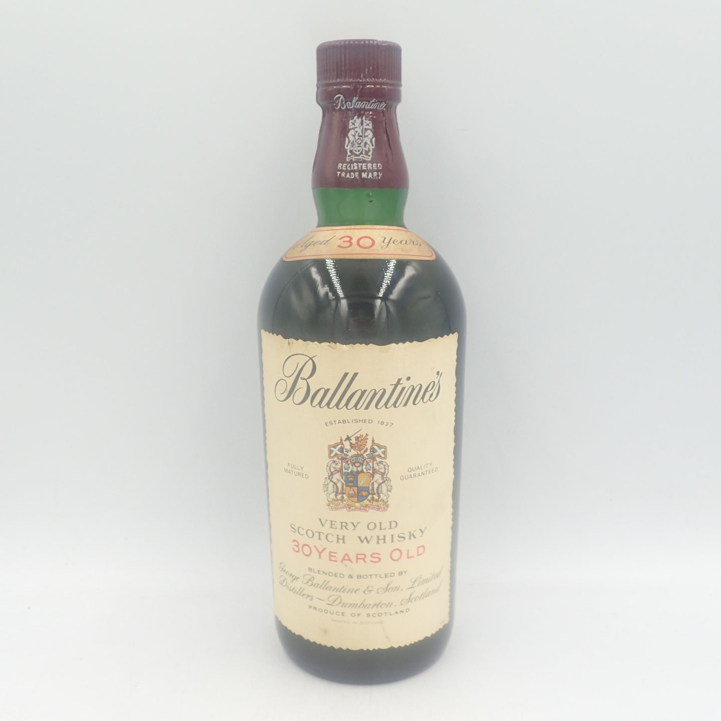 バランタイン 30年 ベリーオールド 青青紋章 スコッチウイスキー バランタイン 30年 ベリーオールド 青青紋章 スコッチウイスキー