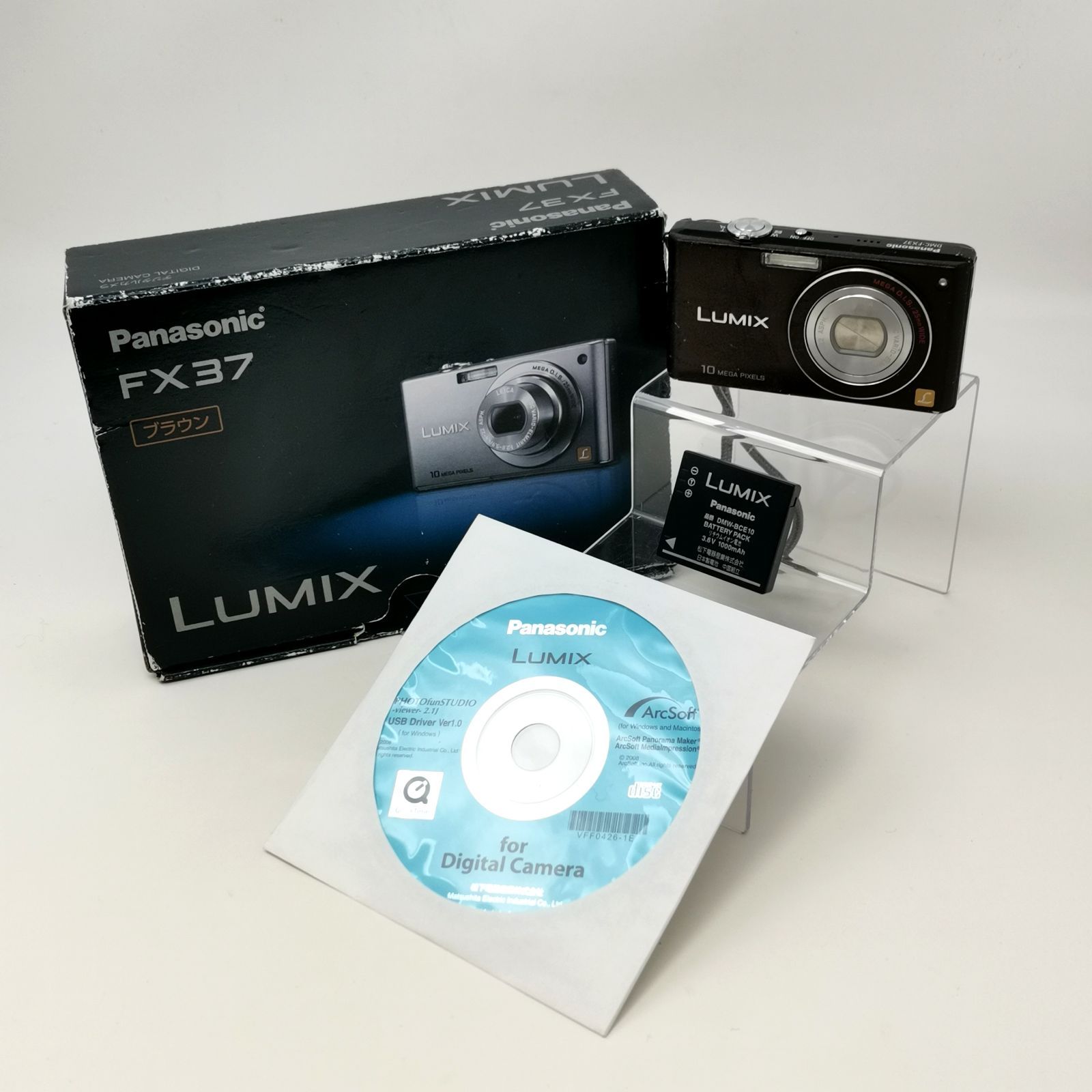 Panasonic LUMIX FX37 ブラウン デジタルカメラ Panasonic LUMIX FX37 ブラウン