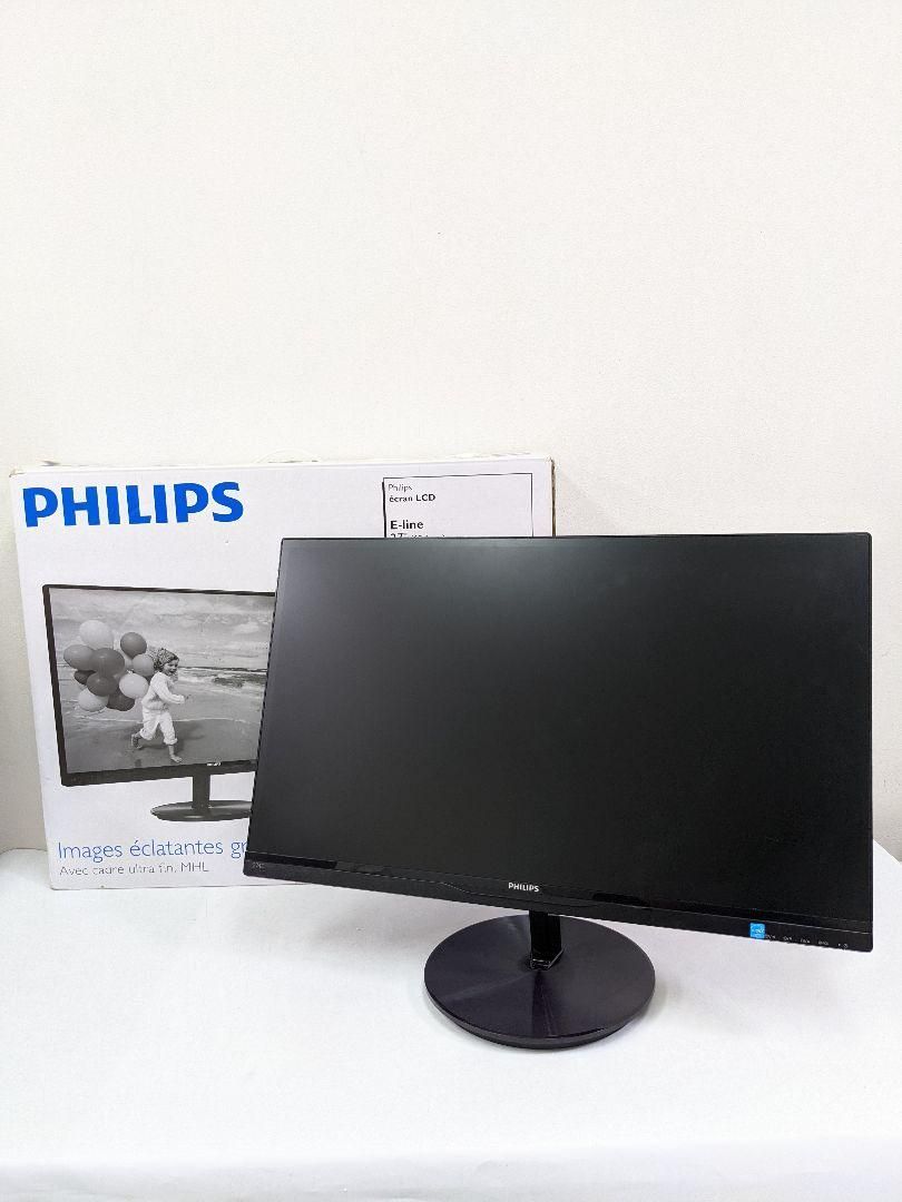 PHILIPS 274E5QHSB/11 AH-IPSパネル ワイドディスプレイ