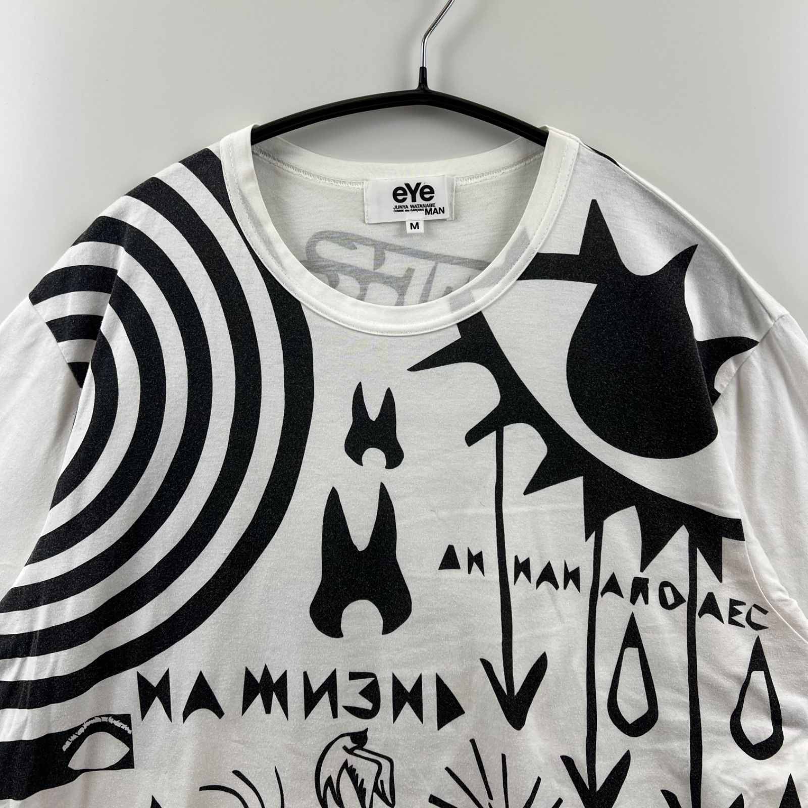JUNYA WATANABE COMME des GARCONS / ジュンヤワタナベ | 2021SS / AD2020 | ストレッチコットン 変形 アシンメトリー Tシャツ JUNYA WATANABE COMME des GARCONS / ジュンヤワタナベ | 2021SS