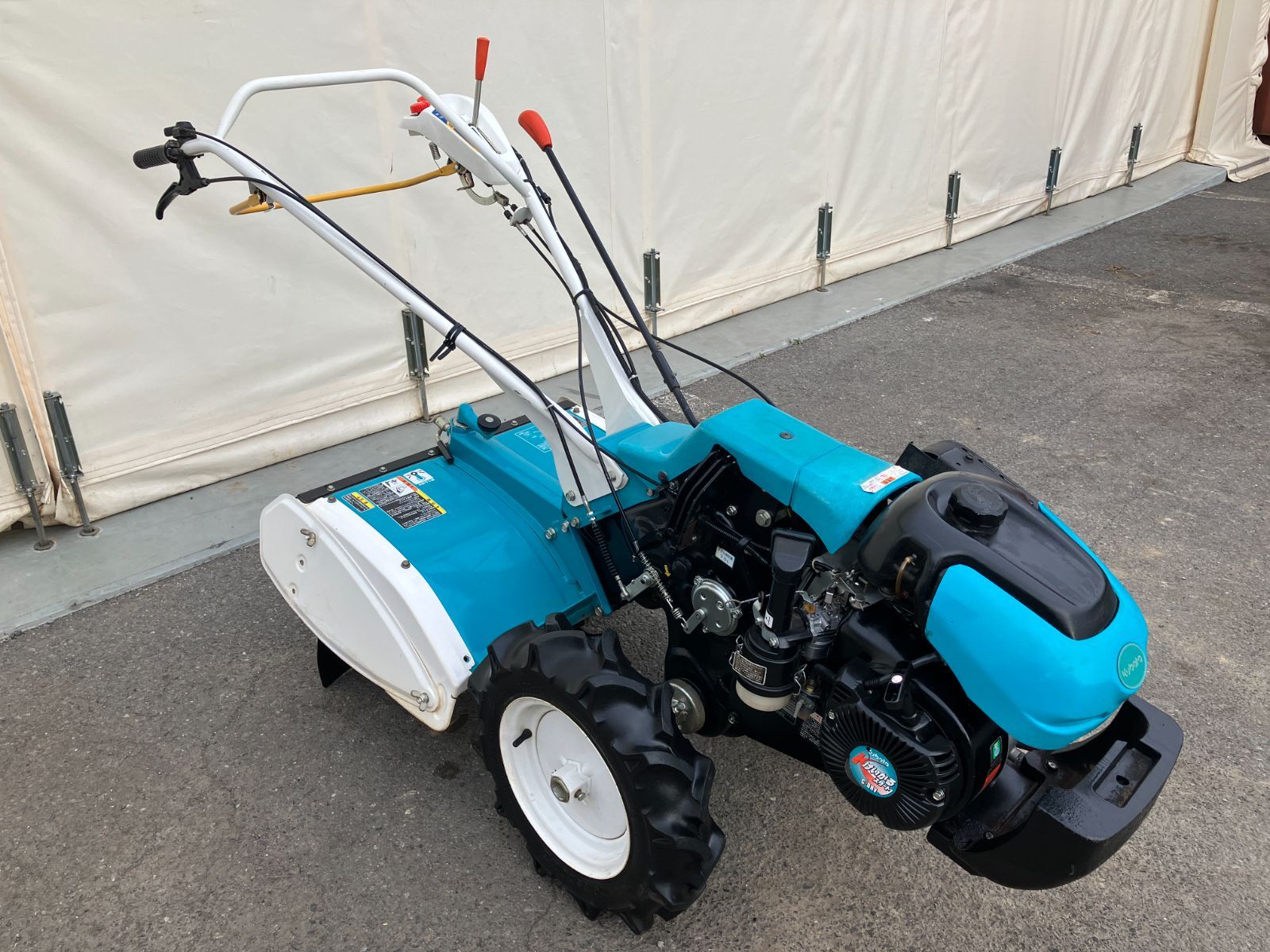 茨城発 クボタ 耕運機 TR9000 7.0馬力 耕運幅 60cm リコイル